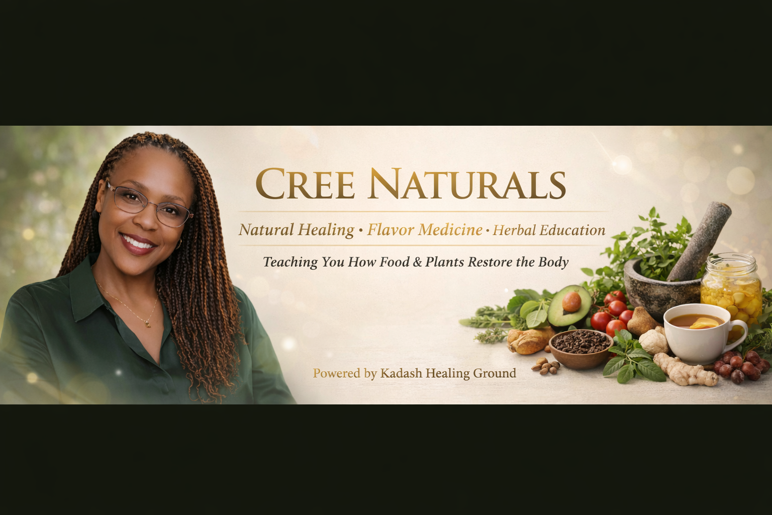 Cree Naturals — Natural Healing, Flavor Medicine, Herbal Education. Powered by Kadash Healing Ground.